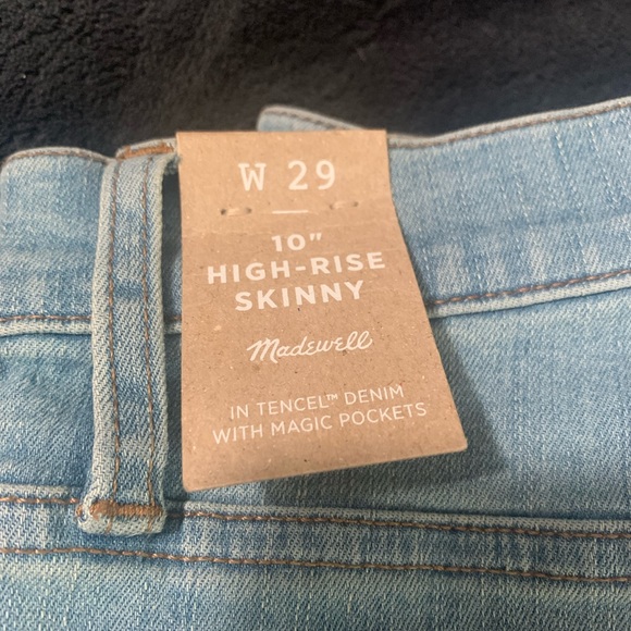 Madewell 10” Button Fly Jeans - Picture 4 of 5